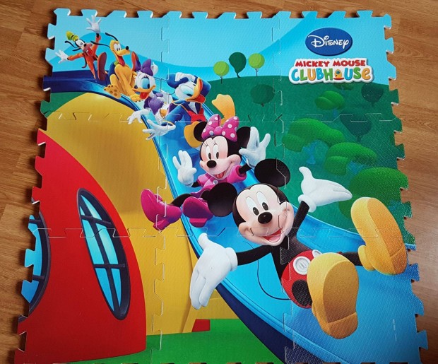 Szivacs puzzle sznyeg - Disney Mickey egr s bartai
