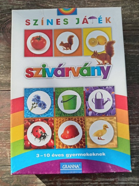 Szivrvny sznkeres jtk 3-10 +