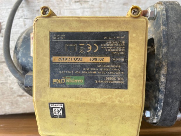 Szivattyú 650w