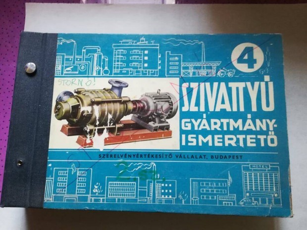 Szivatty gyrtmnyismertetje 1969. v 2000 Ft