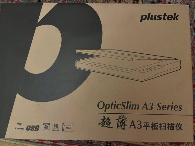 Szkenner elad j, eredeti csomagolsban - Plustek Opticslim A3 tpus