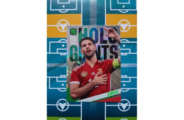 Szoboszlai Dominik Holo Giant Panini Top Class 2024 krtya