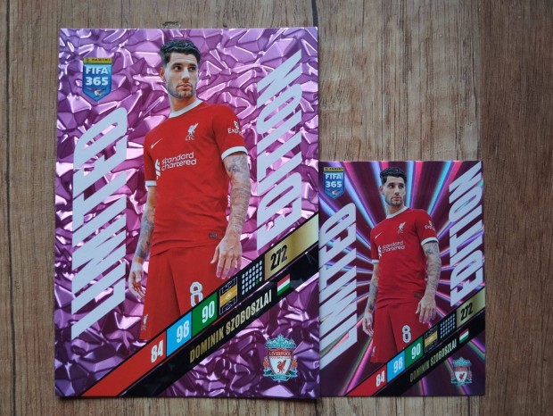 Szoboszlai Dominik (Liverpool) FIFA 365 2024 XXL Limited focis krtya