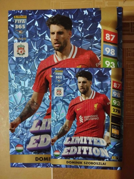 Szoboszlai Dominik (Liverpool) FIFA 365 2025 XXL Limited focis krtya