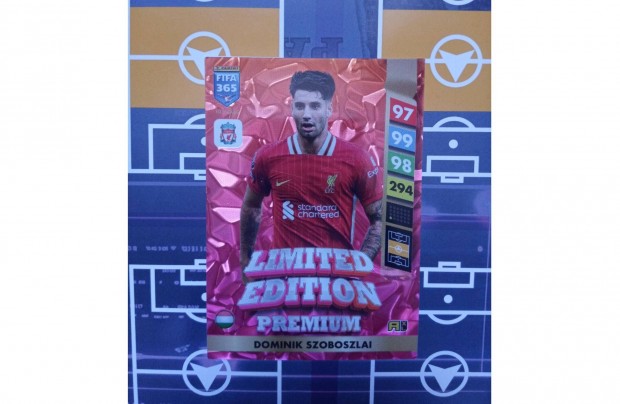 Szoboszlai Dominik (Liverpool) Fifa 365 2025 Premium Limited krtya