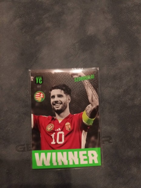 Szoboszlai Winner Panini Top Class Magyar Vlogatott focis krtya