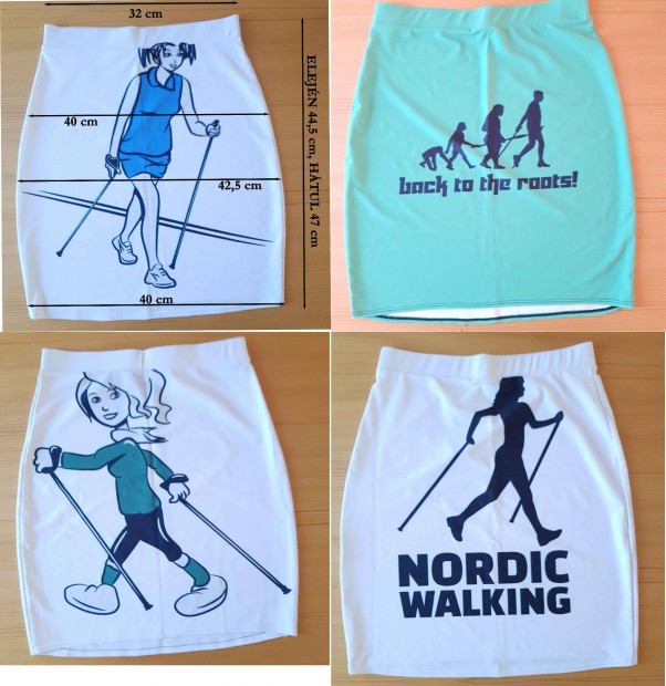 Szoknya - sport - nordic walking - tra - kirnduls