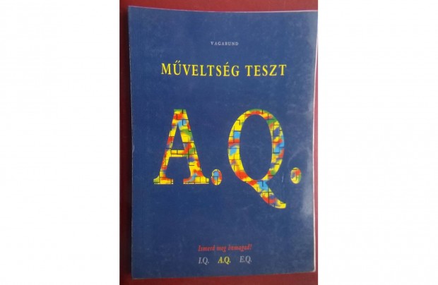 Szllsi Pter- Mveltsgi teszt A. Q ,Vagabund kiad