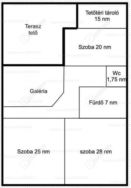 Szolnoki 275 nm-es ház eladó