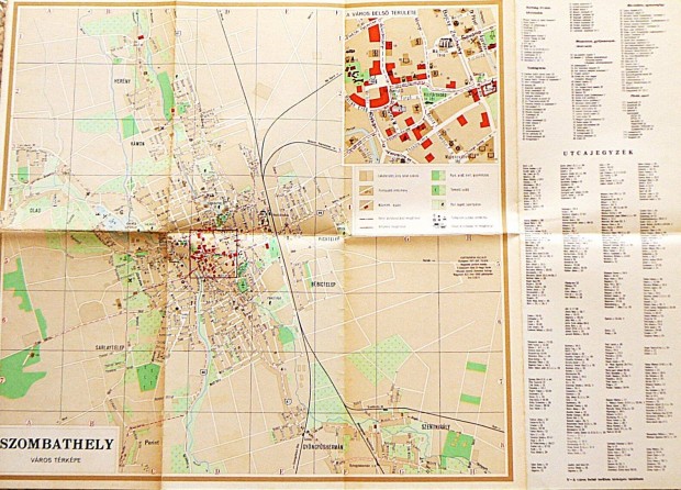 Szombathely Jrsi Jog Vros 1971 rgi trkp