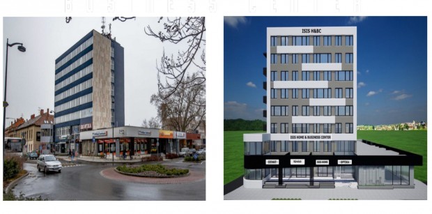 Szombathely belv�ros�ban az ISIS h�zban exkluz�v 25 m2-s Iseum