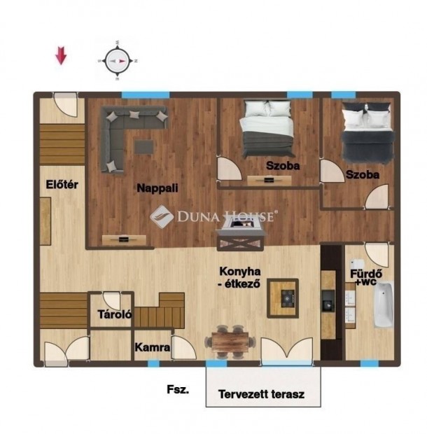Szombathelyi 175 nm-es h�z elad�