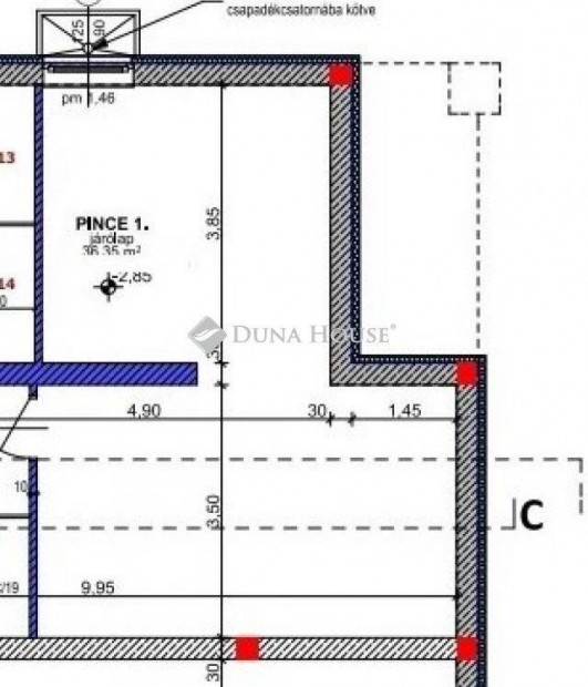 Szombathelyi elad� 47 nm-es t�rol� #5158090