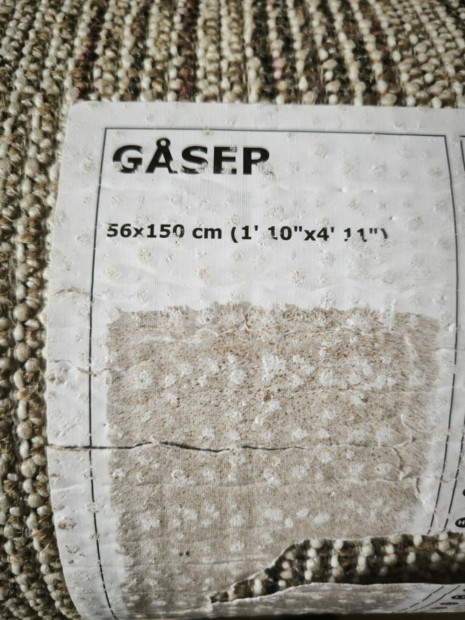 Szőnyeg, IKEA GÄSEP hosszú szálú szőnyeg 56*150 cm, 2 db