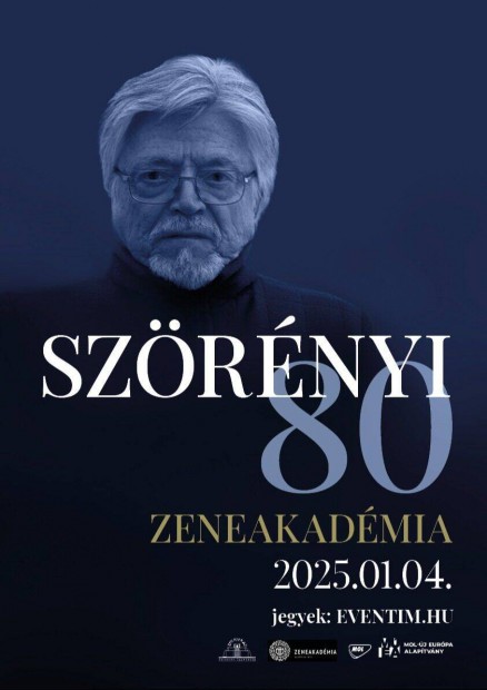 Szrnyi 80 Zeneakadmia janur 04. 19 ra 2db jegy elad