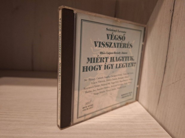 Szrnyi Levente, Ills Lajos, Brdi Jnos - Vgs Visszatrs CD