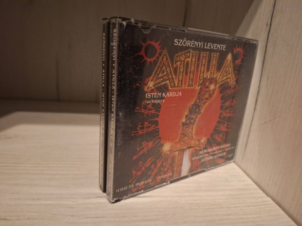 Szrnyi Levente - Atilla - Isten Kardja (Rockopera) dupla CD