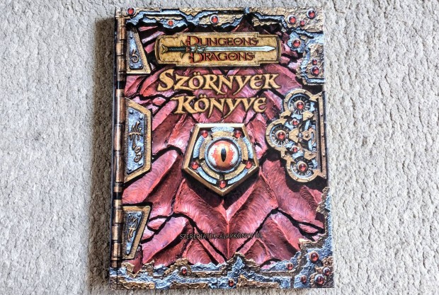 Szörnyek könyve - Dungeons & Dragons dnd d&d kalandjáték szerepjáték