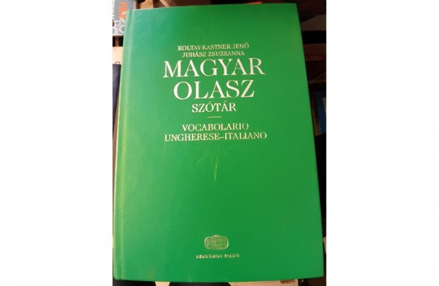 Szótár Olasz nyelvű