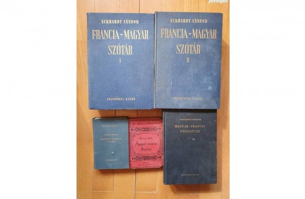 Szótár: Francia - Magyar, Magyar - Francia