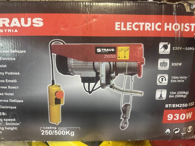 Szraus elektromos emel