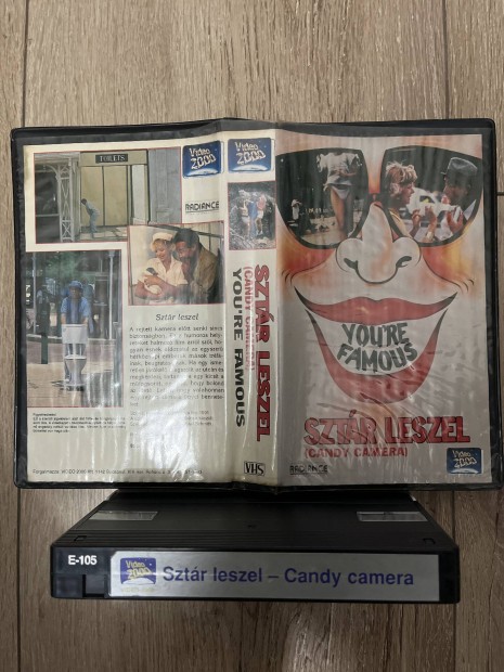 Sztr leszel candy  camera vhs 