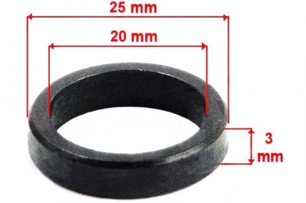 Sz�k�t� gy�r� Supertec 20x25x3mm Piaggio / K�nai robog�k 4 �tem�