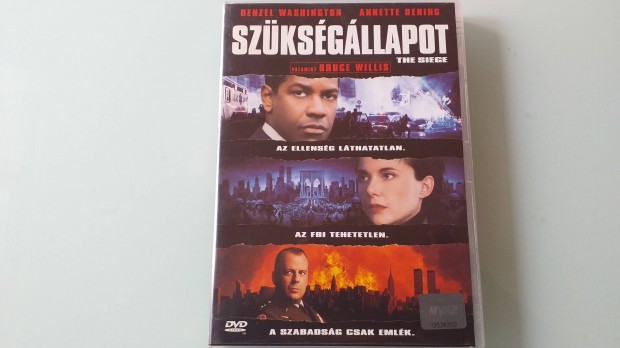 Szksgllapot hbors DVD film-Denzel Washington Bruce Willis