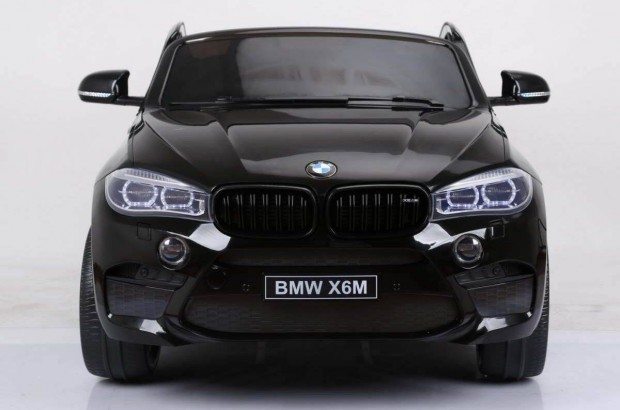 Szuper Akci! BMW X6M 12V ktszemlyes fekete elektromos kisaut