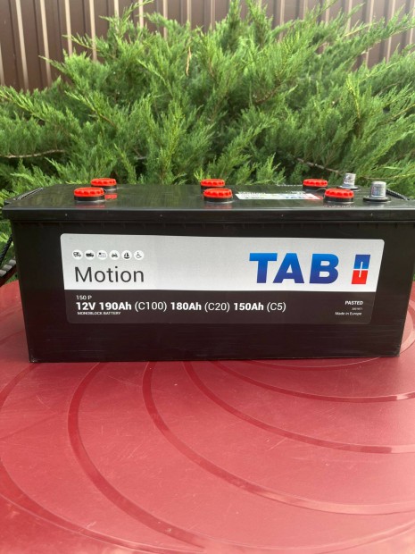 TAB Motion Pasted 12V 180Ah savas akkumulátor