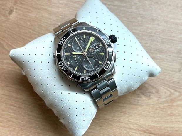 TAG Heuer Aquaracer Chronograph szervizelve 43 Lgsw