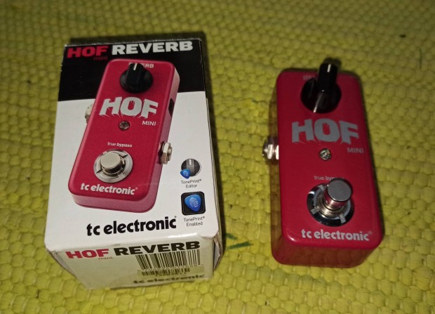 TCE HOF mini reverb gitr effekt pedl