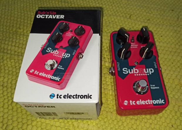 TCE Subnup octaver gitr effekt pedl