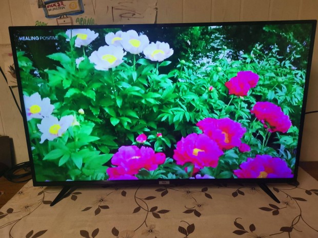 TCL 130cm, 4K, Wifi, Bluetooth, Androidos Smart Led Tv