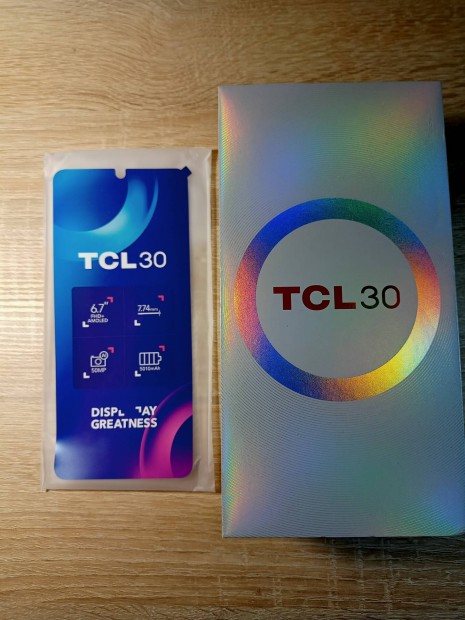 TCL 30 Amoled mobiltelefon garancival 