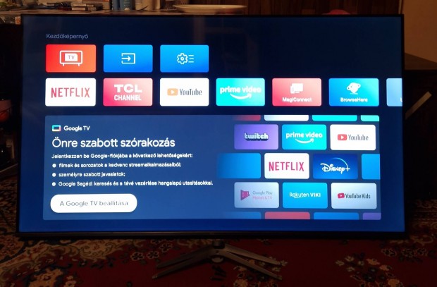 TCL 55C645 4K Qled Smart Tv! Garancilis