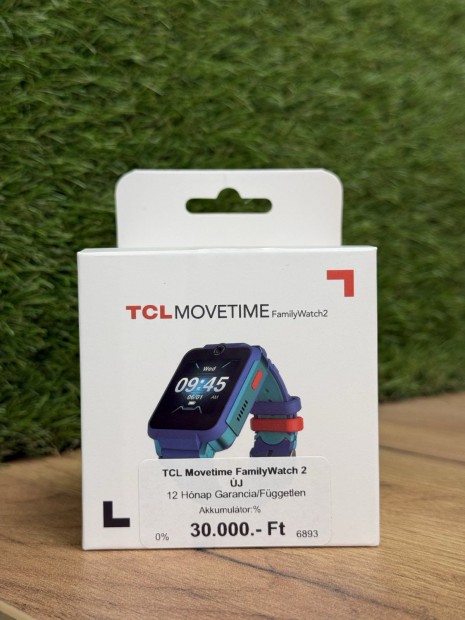 TCL MOVETIME FamilyWatch2 K�rtyaf�ggetlen, 12 h� garancia