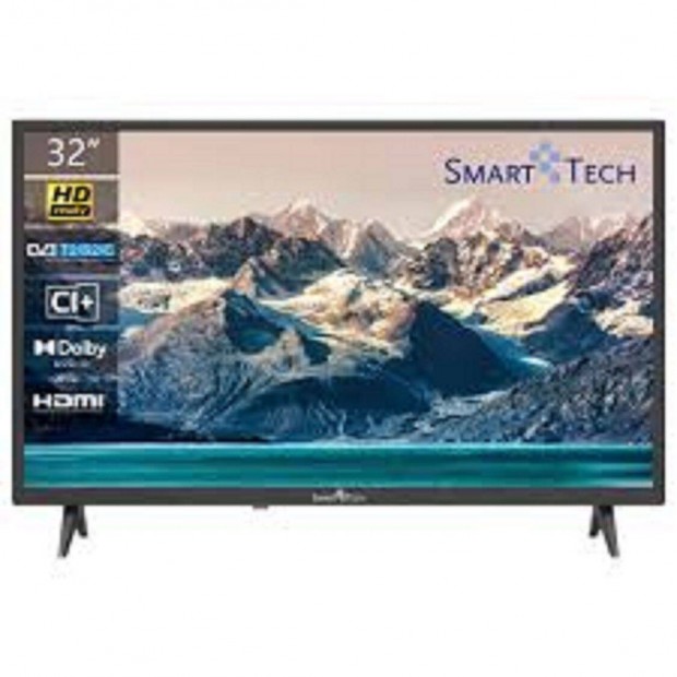 TCL) Smart Tech (32HN10T2) 82CM HD Triple Tuner Dolby LED TV ! Akci!