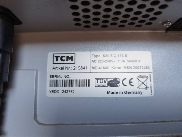 TCM S30 6 C 113 S tv televzi