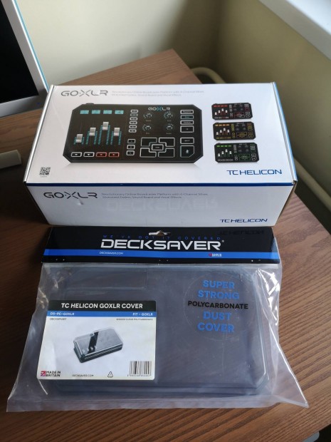 TC Helicon GO XLR keverpult + Decksaver