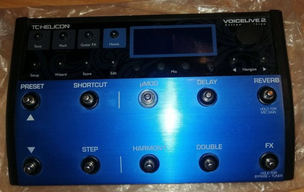 TC Helicon Voicelive 2 nek multieffekt