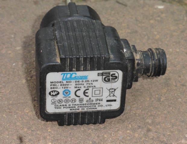 TDC power de 3.25 12w hlzati adapter