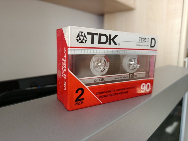 TDK D90 Bontatlan kazetta dupla csomag
