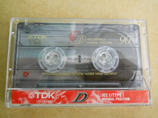 TDK D90 ,maximum 1 felvteles , norml kazetta