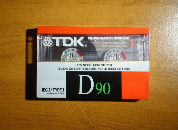 TDK D90 bontatlan norml kazetta 1988