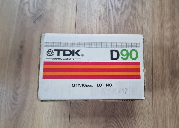 TDK D90 magnkazetta 10db