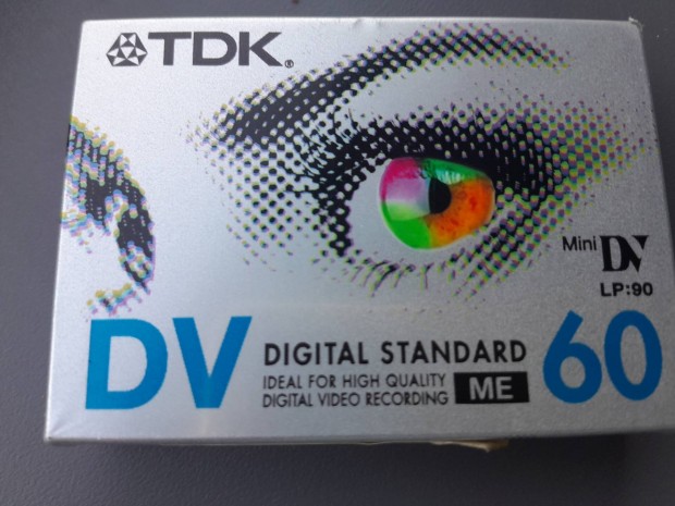 TDK DV60 bontatlan videokamera kazetta 