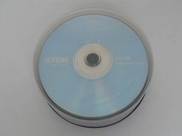 TDK DVD+R 16x - rhat DVD lemez 24db