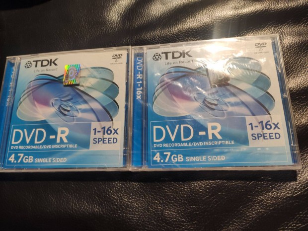 TDK DVD-R 4.7 GB 1-16 x Bontatlan DVD-lemez