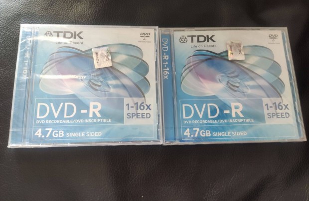 TDK DVD-R - 4,7 GB Bontatlan lemezek